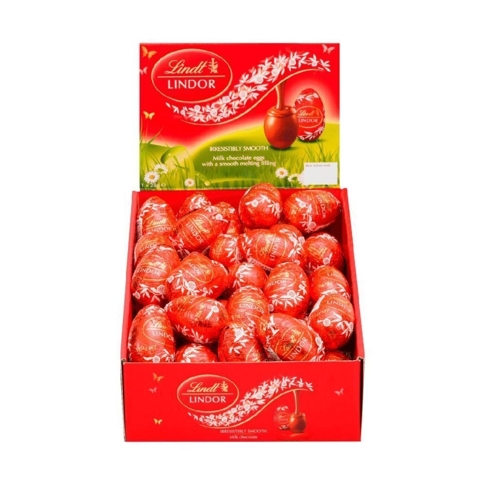 Lindt 28g Lindor Milk Chocolate Egg - Old Railway Line Garden Centre