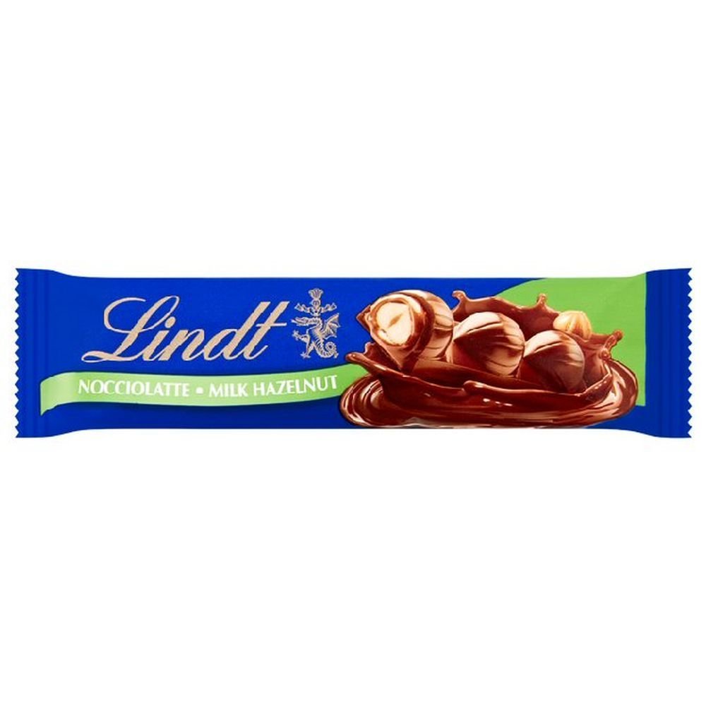 Lindt 35g Nocciolatte Hazelnut Milk Chocolate Bar - Old Railway Line Garden Centre