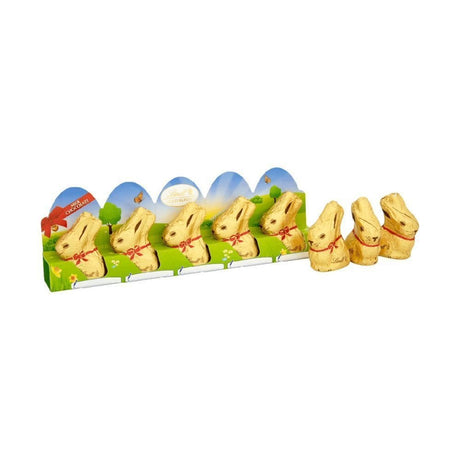 Lindt 5 Milk Chocolate Mini Easter Gold Bunnies - Old Railway Line Garden Centre