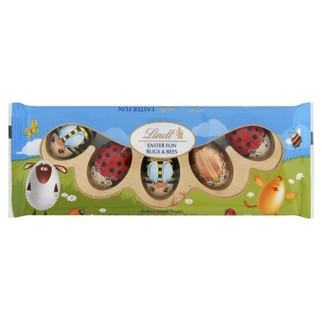 Lindt 50g Milk Chocolate Fun Bugs & Bees - Old Railway Line Garden Centre