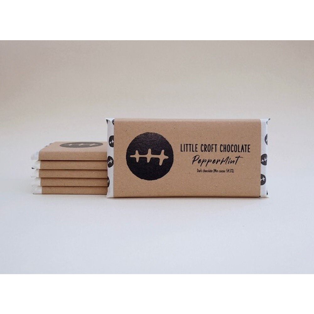 Little Croft 70g Peppermint Dark Chocolate Bar