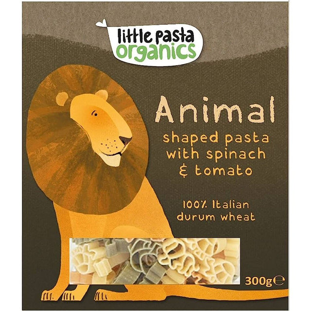 Little Pasta Organics 300g Animal Shaped Pasta - Old Railway Line Garden Centre