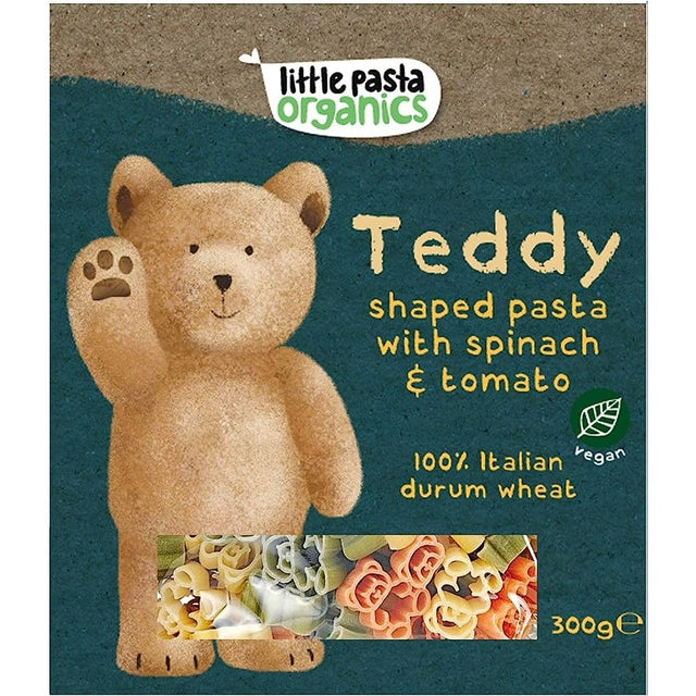 Little Pasta Organics 300g Teddy Shaped Pasta - Old Railway Line Garden Centre