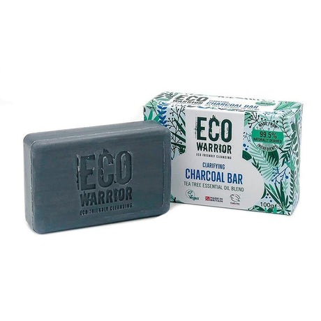 Little Soap Company 100g Charcoal Tea Tree Soap Bar - Old Railway Line Garden Centre