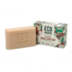 Little Soap Company 100g Coconut Hand & Body Soap Bar - Old Railway Line Garden Centre
