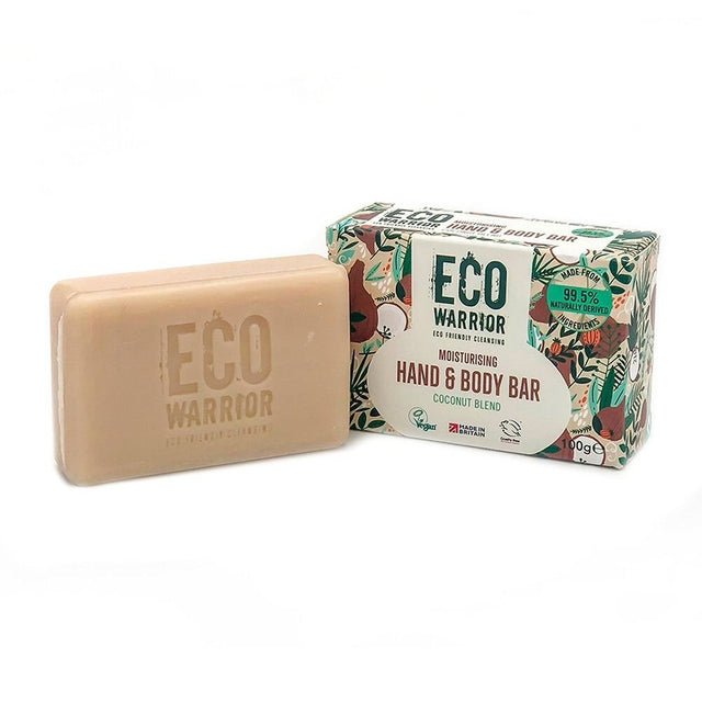 Little Soap Company 100g Coconut Hand & Body Soap Bar - Old Railway Line Garden Centre