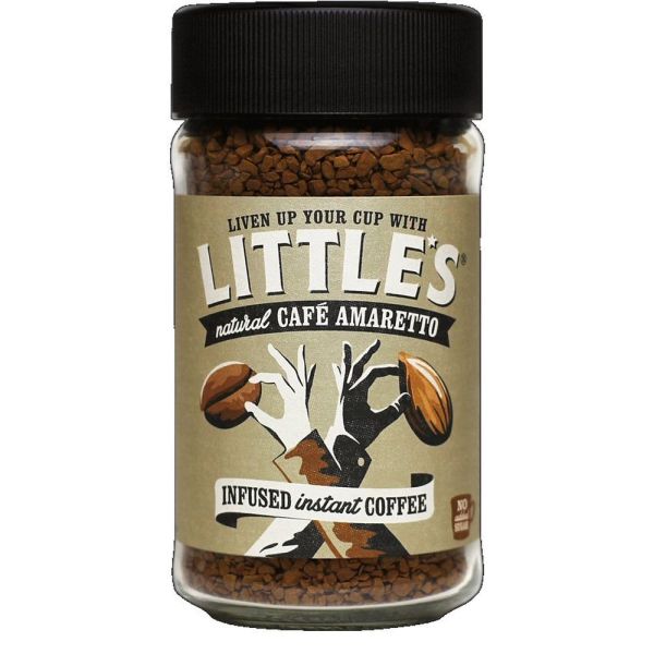Littles 50g Cafe Amaretto Flavoured Instant Coffee - Old Railway Line Garden Centre