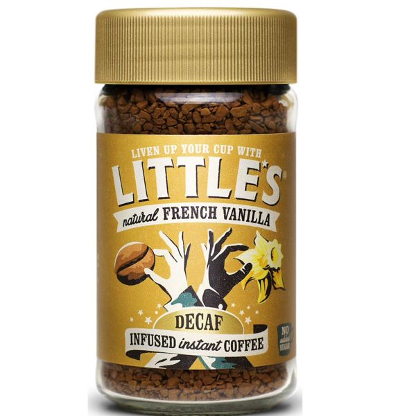 Little's 50g Decaf French Vanilla Instant Coffee - Old Railway Line Garden Centre