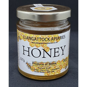 Llangattock Apairies Runny Honey 454g - Old Railway Line Garden Centre