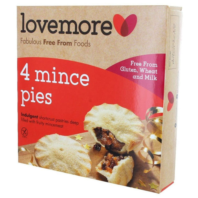 Lovemore Pack of 4 Gluten Free Mince Pies