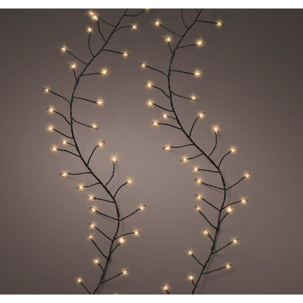 Lumineo 480 Classic Warm Micro LED Compact Wire Christmas Lights (6m)