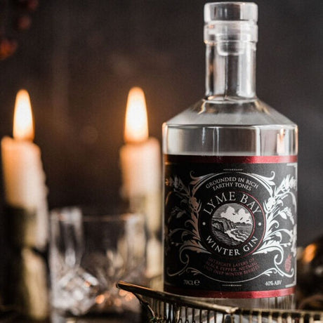 Lyme Bay 70cl Winter Gin - Old Railway Line Garden Centre