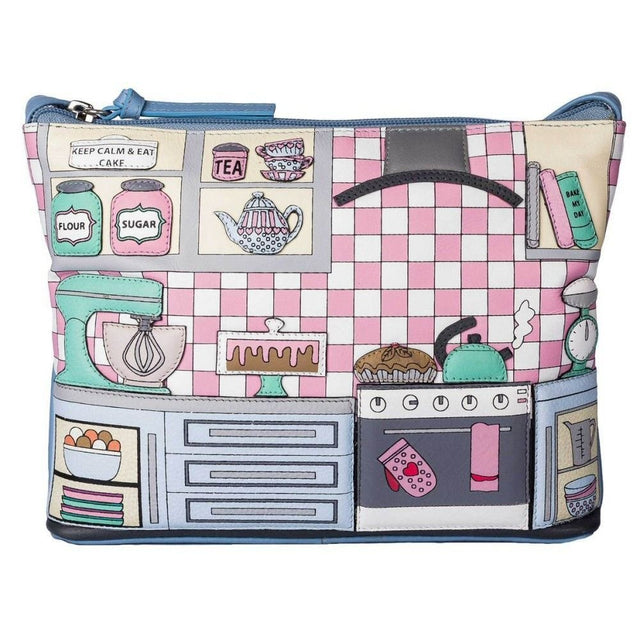 Mala Leather Wake & Bake Midi Cross Body Bag - Old Railway Line Garden Centre