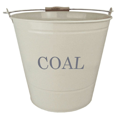 Manor 32cm Coal Bucket Cream - Old Railway Line Garden Centre