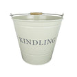 Manor 32cm Fireside Cream Kindling Bucket - Old Railway Line Garden Centre