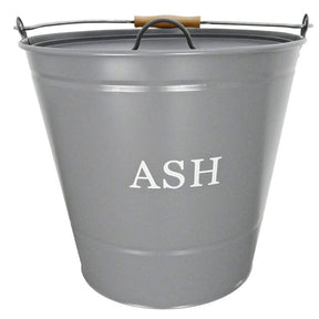 Manor 32cm Grey Ash Bucket - Old Railway Line Garden Centre