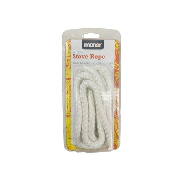 Manor 9mm x 2.5m Stove Rope - Old Railway Line Garden Centre