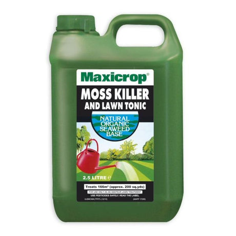 Maxicrop 2.5 Litres Moss Killer & Lawn Tonic - Old Railway Line Garden Centre