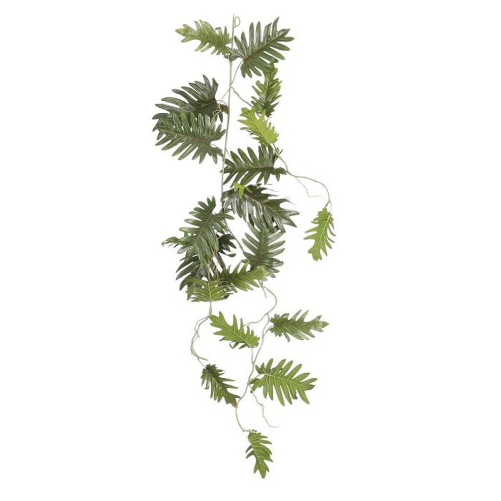 Mica Decorations 115cm Green Philodendron Selloum Artificial Hanging Plant - Old Railway Line Garden Centre