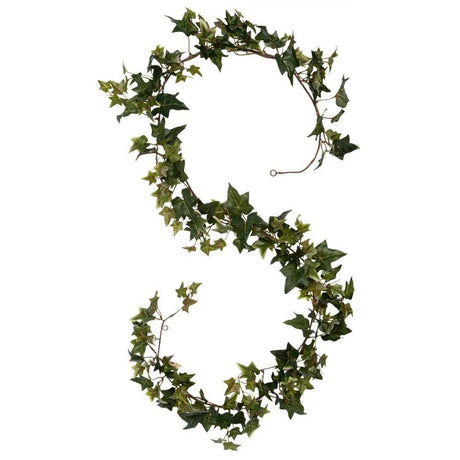 Mica Decorations 180cm Green Artificial Ivy Garland - Old Railway Line Garden Centre