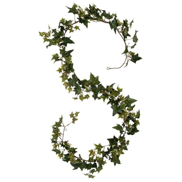 Mica Decorations 180cm Green Artificial Ivy Garland - Old Railway Line Garden Centre