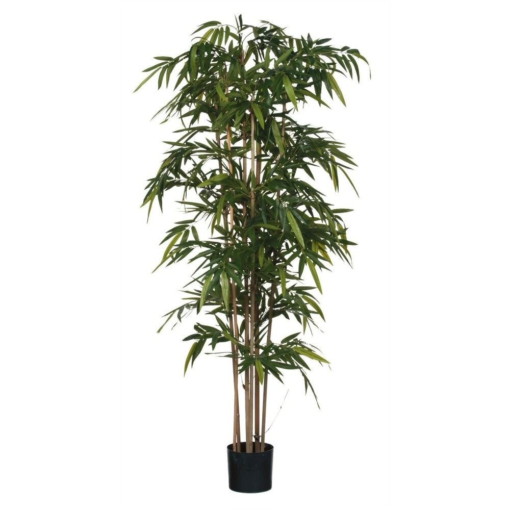 Mica Decorations 200cm Green Artificial Bamboo Plant in Pot - Old Railway Line Garden Centre