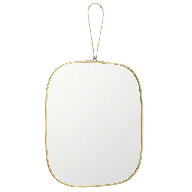 Mica Decorations 39cm Gold Frame Wall Mirror - Old Railway Line Garden Centre