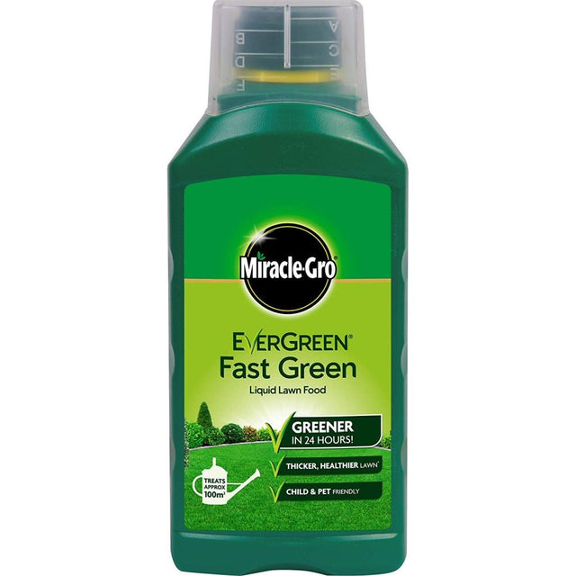 Miracle - Gro 1 Litre Evergreen Fast Green Liquid Concentrate - Old Railway Line Garden Centre