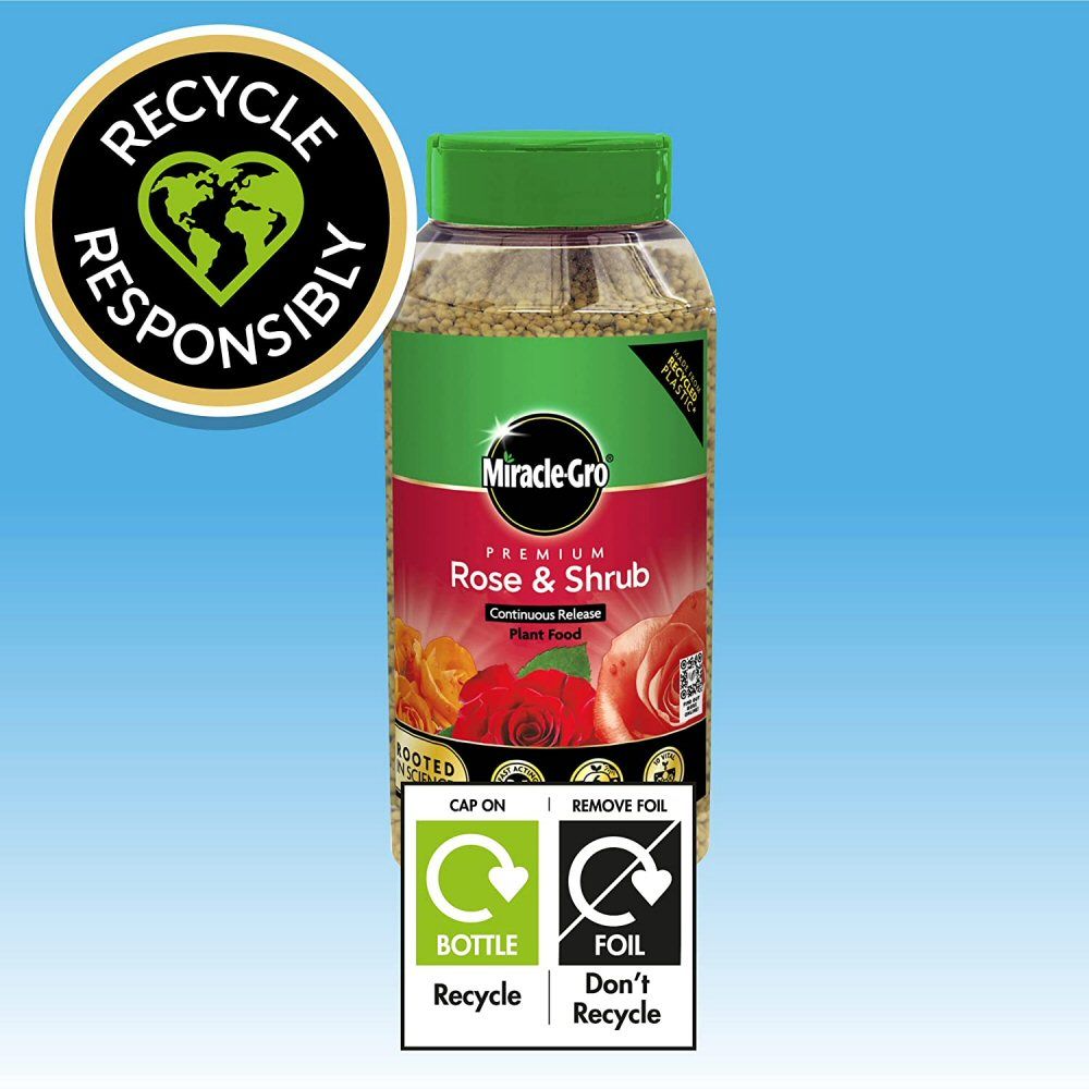 Miracle - Gro 900g Premium Rose & Shrub Continuous Release Plant Food - Old Railway Line Garden Centre