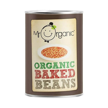 Mr Organic 400g Baked Beans - Old Railway Line Garden Centre