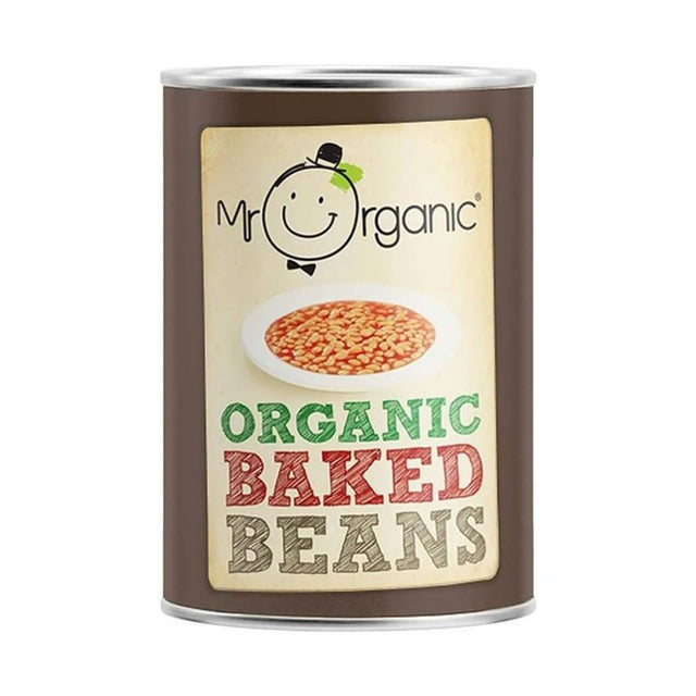 Mr Organic 400g Baked Beans - Old Railway Line Garden Centre