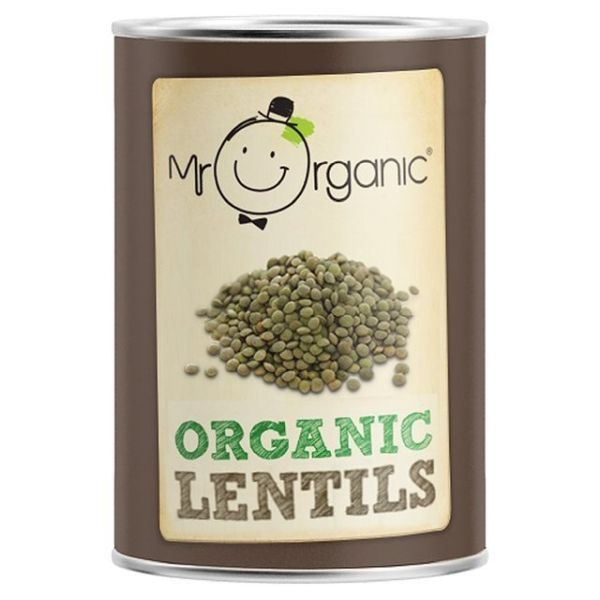 Mr Organic 400g Organic Green Lentils - Old Railway Line Garden Centre