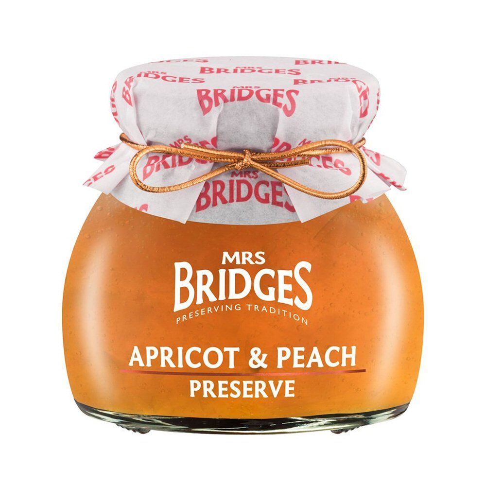 Mrs Bridges 113g Apricot & Peach Preserve - Old Railway Line Garden Centre