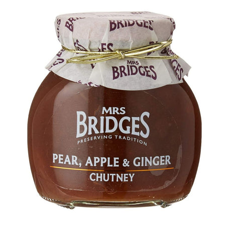 Mrs Bridges 113g Pear, Apple & Ginger Chutney - Old Railway Line Garden Centre