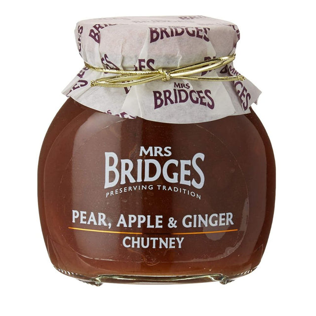 Mrs Bridges 113g Pear, Apple & Ginger Chutney - Old Railway Line Garden Centre