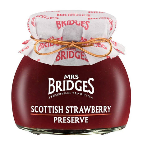 Mrs Bridges 113g Scottish Strawberry Preserve - Old Railway Line Garden Centre