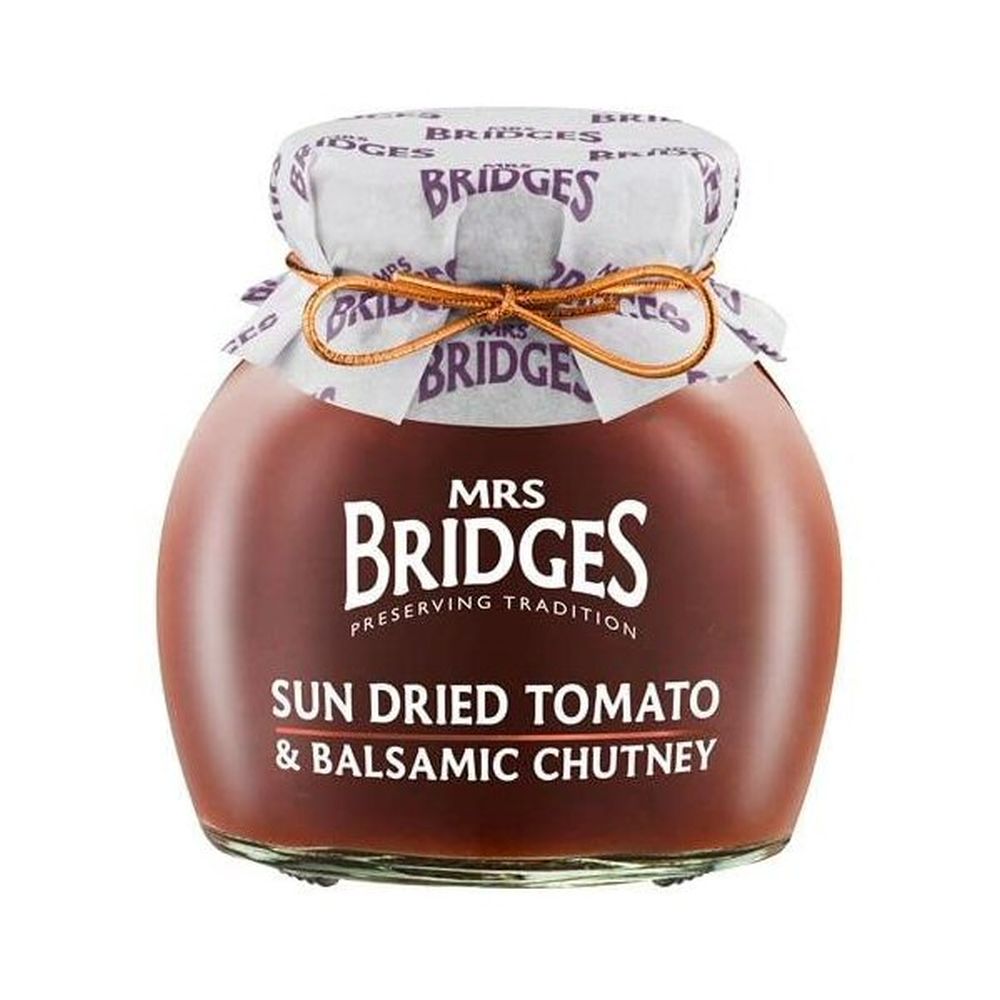 Mrs Bridges 280g Sundried Tomato & Balsamic Chutney - Old Railway Line Garden Centre