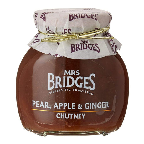 Mrs Bridges 300g Pear, Apple & Ginger Chutney - Old Railway Line Garden Centre