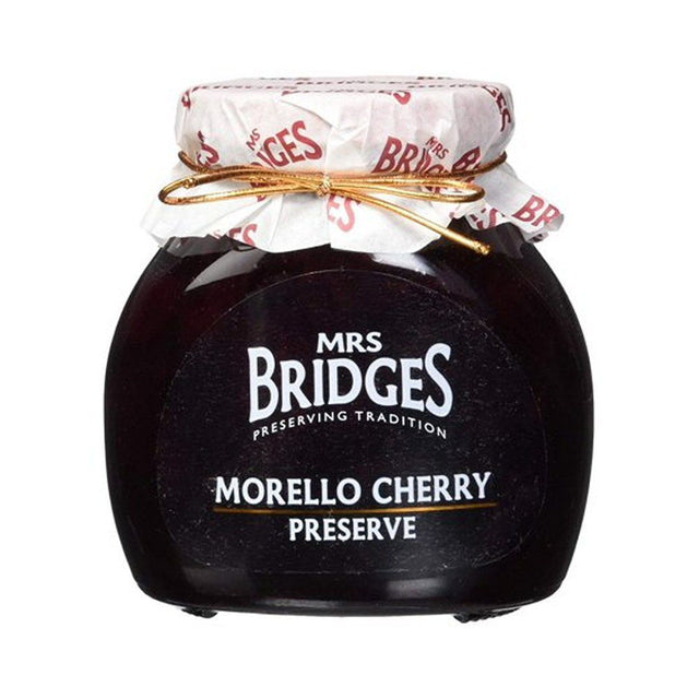 Mrs Bridges 340g Morello Cherry Preserve - Old Railway Line Garden Centre
