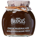 Mrs Bridges 340g Onion Marmalade with Olives & Balsamic Vinegar - Old Railway Line Garden Centre