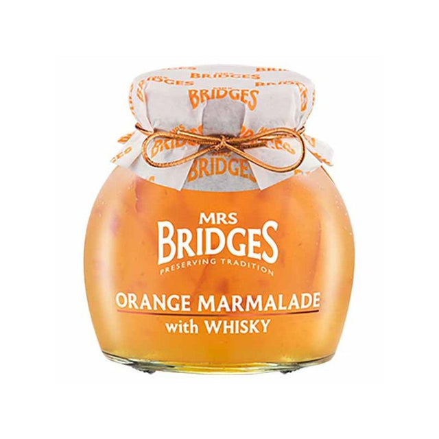 Mrs Bridges 340g Orange Marmalade with Whisky - Old Railway Line Garden Centre