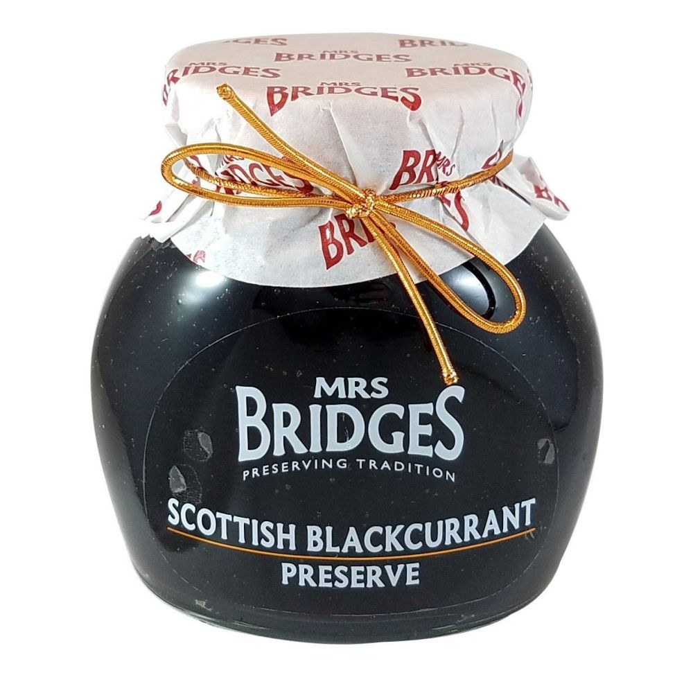 Mrs Bridges 340g Scottish Blackcurrant Preserve
