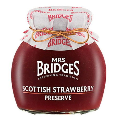 Mrs Bridges 340g Scottish Strawberry Preserve - Old Railway Line Garden Centre