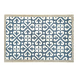 My Mat 75cm Blue Tile Harlequin Door Mat - Old Railway Line Garden Centre