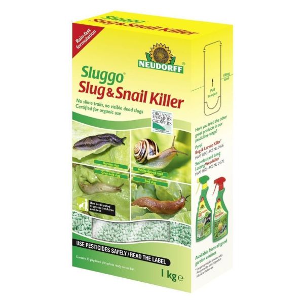 Neudorff 1kg Sluggo Slug & Snail Killer - Old Railway Line Garden Centre