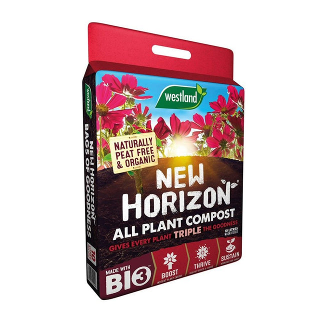 New Horizon 10L Peat Free All Plant Compost - Old Railway Line Garden Centre