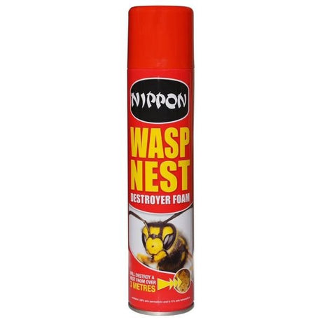 Nippon Wasp Nest Foam Destroyer - Old Railway Line Garden Centre