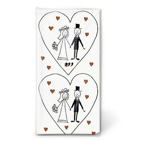 N.J Products Marriage Hankie (Pack of 10) - Old Railway Line Garden Centre