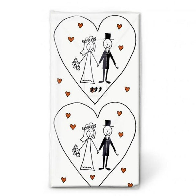 N.J Products Marriage Hankie (Pack of 10) - Old Railway Line Garden Centre