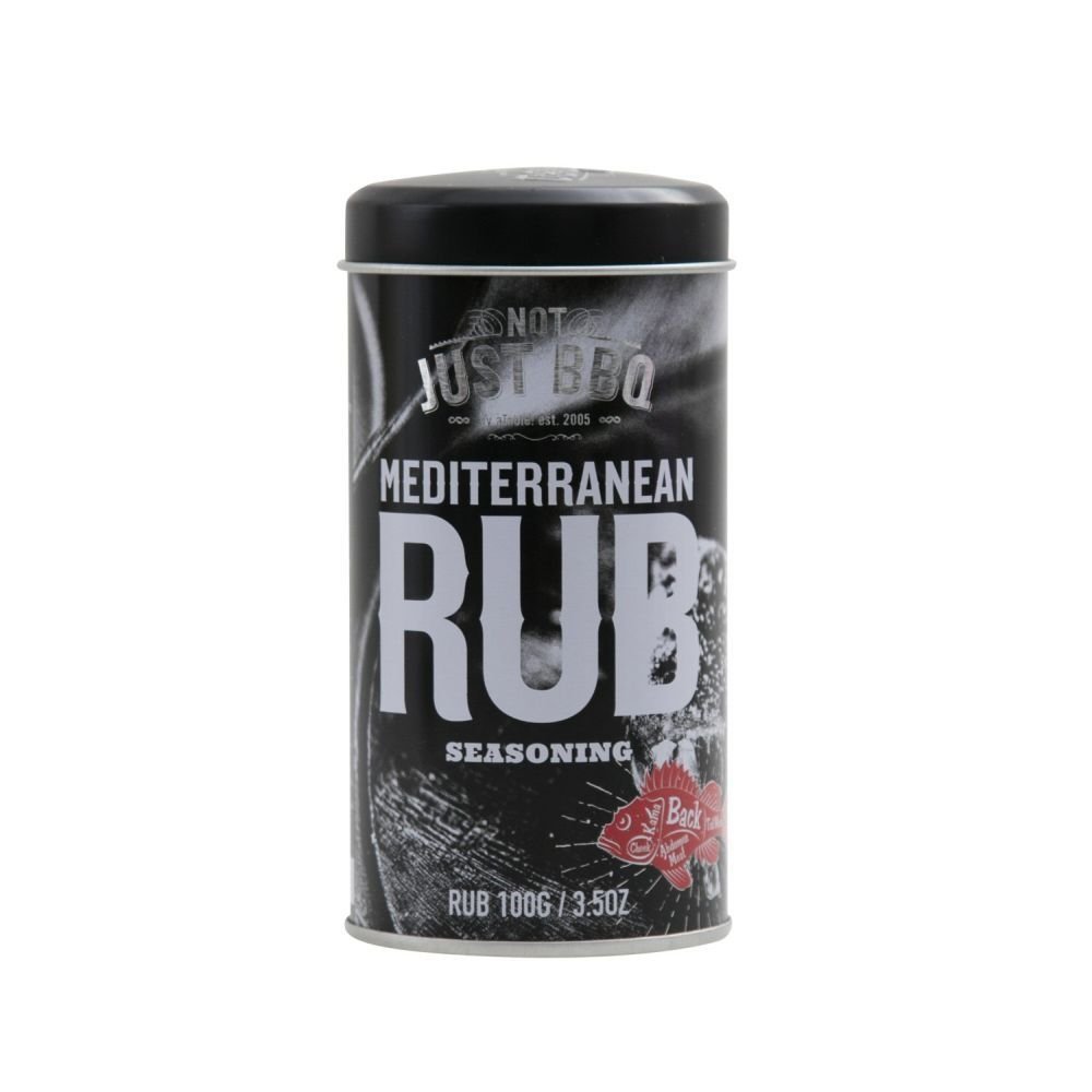 Not Just BBQ 140g Mediterranean Rub - Old Railway Line Garden Centre